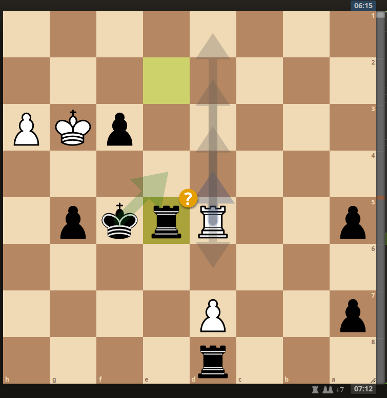 これ、どう考えたらよろしいでしょうか？よろしくご教授ください！！ https://lichess.org/UmZENDsm/black#84 #チェス #チェスjp #chess