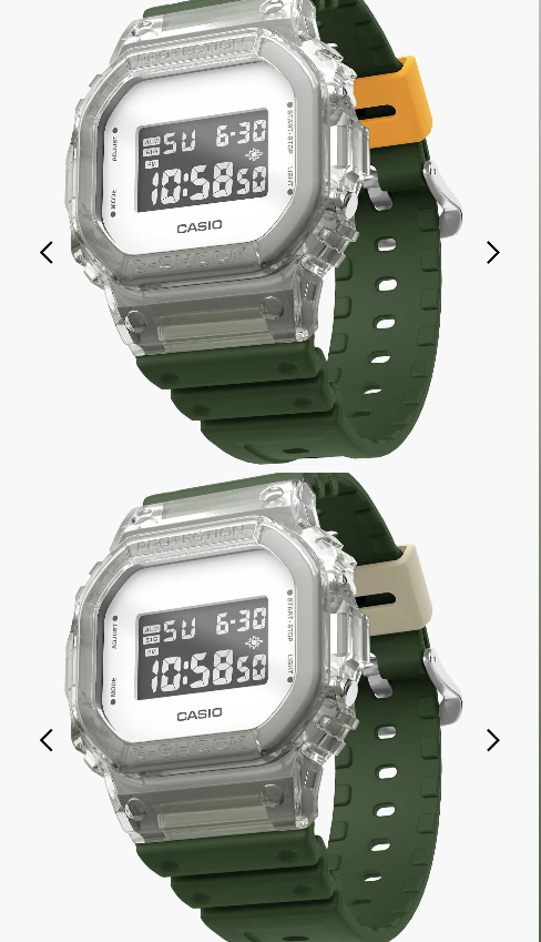 g-shockの腕時計を購入しようと考えています。 この2つのうちどちらか選べといわれたら、どちらにしますか？？