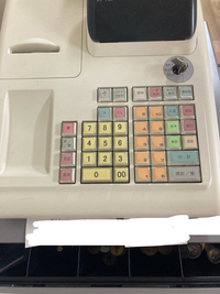 購入者決定！SHARPレジスター[鍵準備しました]