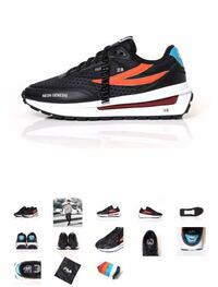 このスニーカーってダサいですか 大学生男子です エヴァンゲリオンとfil Yahoo 知恵袋