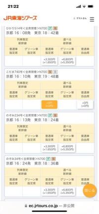 Jr東海ツアーズで宿泊 通行費のプランを購入したのですが 新幹線 こ Yahoo 知恵袋