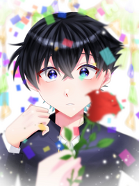 添削希望先日の黒羽快斗くんの誕生日に描いたイラストです 一応マジックで薔薇を出 Yahoo 知恵袋