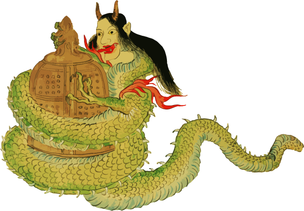 この浮世絵の名前を教えて下さい 道成寺繪巻 道成寺絵巻 どうじょう Yahoo 知恵袋