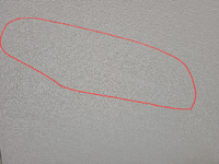 壁紙クロスの補修について椅子に座ったときに背もたれが壁に当たっていた Yahoo 知恵袋