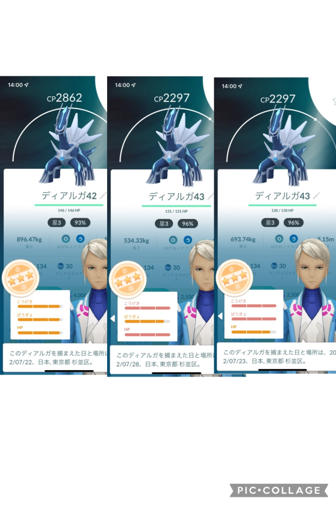 ポケモンgoでディアルガの育成についてご教授頂けましたら幸いです 天候ブースト Yahoo 知恵袋