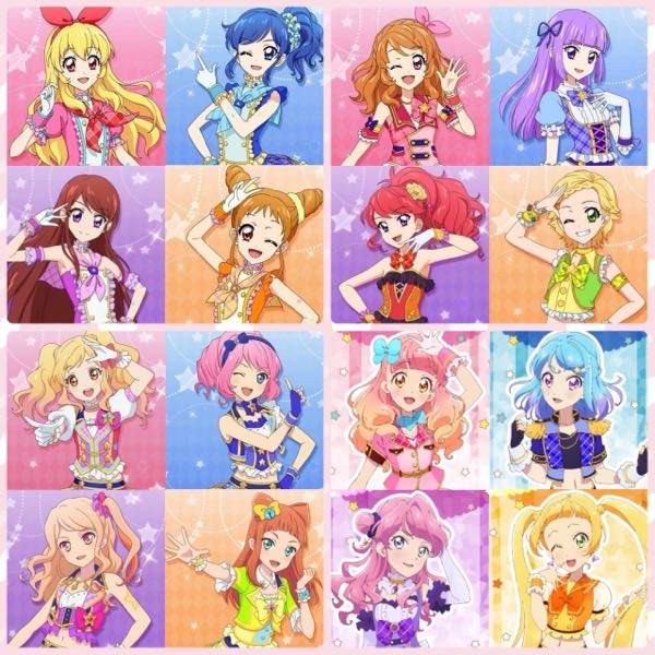 アイカツってキュート、クール、セクシー、ポップの4つのタイプに