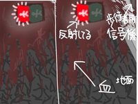 急募 教えてください 夏休みの課題で交通安全ポスター描くんですが 血って Yahoo 知恵袋