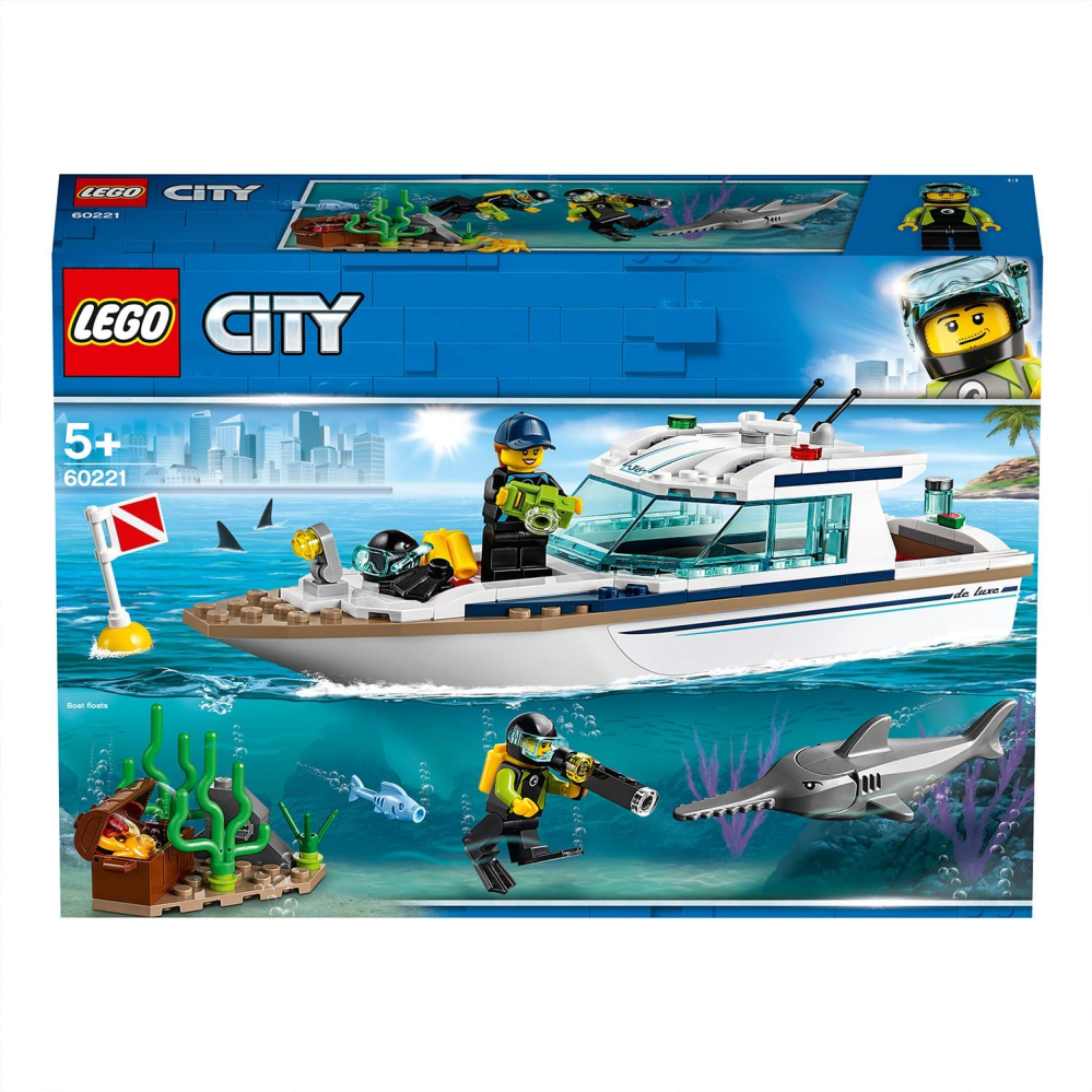 玩具会社の『LEGO』が今から26年～28年くらい前に発売した舟のブロックのオモチャがあるんですけど名前が思い出せません。 レンジャー、 レスキュー系の舟で、全体は白っぽくて舟の後ろに小さなクレ...