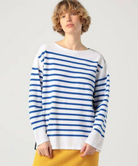 バスクシャツに代表される ボートネックのロンt インナーって何を着た Yahoo 知恵袋