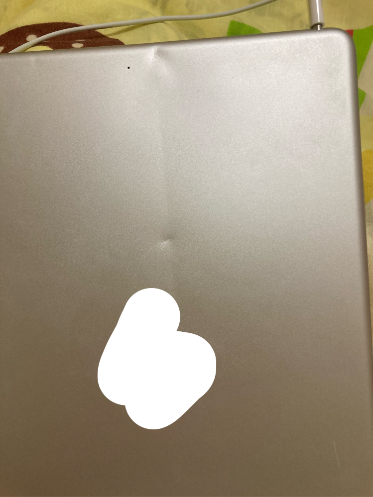 iPadをAppleの下取りに出したいのですが背面に写真の様な傷（へ