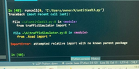 Pythonの勉強をしていたのですが 写真のようなエラーが起きて困っ Yahoo 知恵袋