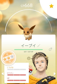 ポケモンgoについてですこのイーブイの使い道ってありますか Yahoo 知恵袋