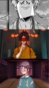 このように紙で顔を隠しているアニメや漫画のキャラいたら教えてください Yahoo 知恵袋