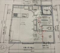 L字型リビングのエアコン設置場所について、教えて下さい。添付画像の様なLDKの... - Yahoo!知恵袋