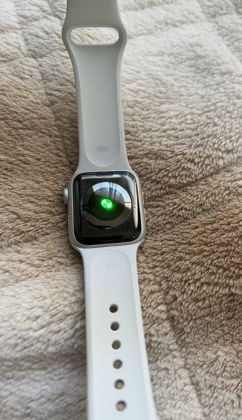 Applewatchでワークアウトという機能を使って、その機能を終了 