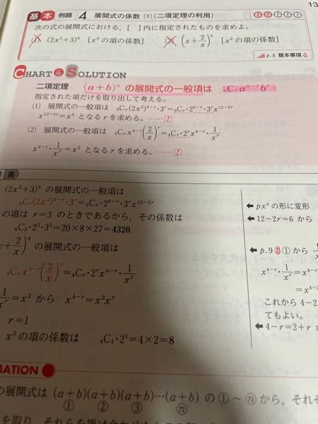 二項定理が苦手なんですけどヤバいですか？一般項の求め方がわかりませ