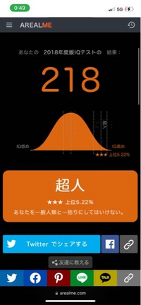 非公式のiqテストをネットでしてみました 本番のiqテストも図形や空間把握能力 Yahoo 知恵袋