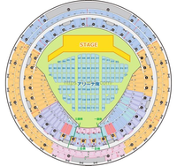 京セラドームのライブでは大体どの辺をトロッコが走るのか分かる方教えて頂きたいです！！

京セラドーム enhypen ライブ ライブ参戦 