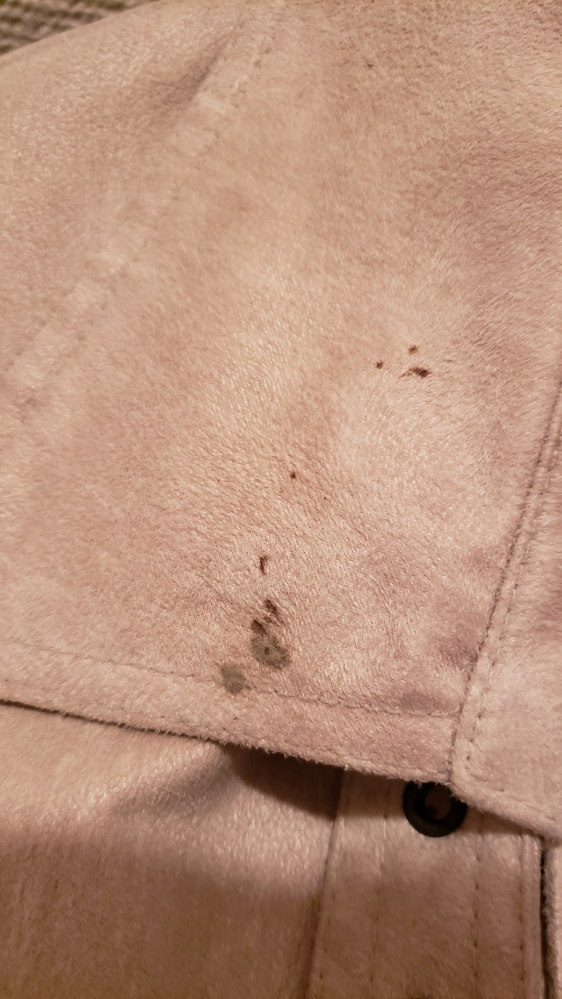 これは何でしょうか？1年くらい着ていなかった衣類に汚れがありました 