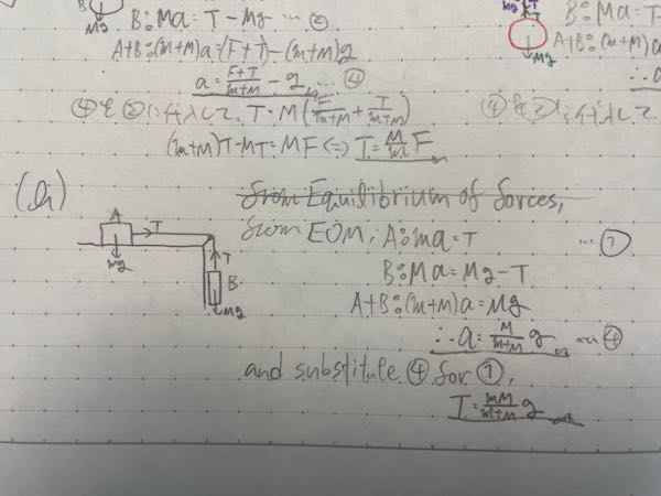 厨二病なのでこれらの物理(数学)の証明を英語で書きたいんですけど