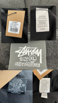 至急ですこちらのstussyのパーカーを友人から譲り受けたのですが