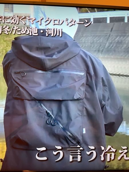 質問です。レイドジャパンの金森隆志さんが着用しているこの背中に
