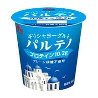 犬にパルテノヨーグルトの無糖プレーンを与えても良いでしょうか？

それと、そこにラカントS顆粒を入れて甘みを加えてもいいでしょうか？ ↑実はこれは糖質制限してる私のオヤツで、いつも欲しそうにするから指先ちょこっとだけ舐めさせてます。