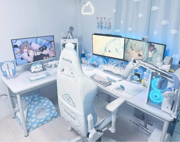 下の画像のようなゲーム部屋の人に質問です。ゲーム部屋を作るのに総額 