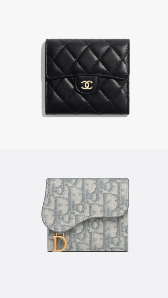 CHANELの財布かDIORの財布で悩んでます、どっちの方が長く使えて使い