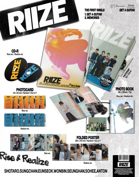 riizeのアルバムトレカ入ってますか？最初からアルバムについて