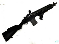 この写真のカスタムってM14のSOCOMにRASキットを付ければ出来ますかね？... - Yahoo!知恵袋