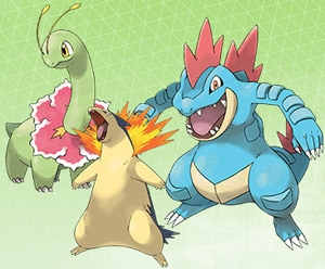 メガニウム、バクフーン、オーダイルならどのポケモンが好きですか