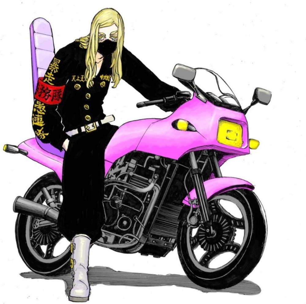 バイク詳しい方教えてください！！東京卍リベンジャーズという漫画の三