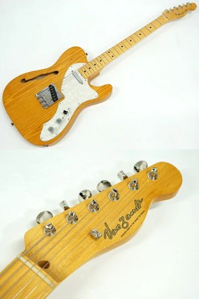 ヴァンザントのテレキャスター・シンライン。こういうまんまのギターが