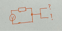 電気回路の質問です。
図のような回路に2Vの電源を繋ぎ1Aの電流が流れているとして、回路の右側で分岐している場合の回路に発生する電流、電圧はどのようになるのでしょうか。 直列回路ではどの場所でも電圧は同じ、並列回路ではどの場所でも電流が同じという事なので分岐している所を並列と考えそれぞれに0.5A、2Vかかるという理解であっていますでしょうか。