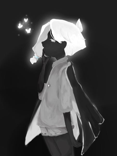 sky 顔ありが出てきます。 絵のアドバイスお願いします。下手などの暴言だけの回答はやめてください。ちなみに絵で稼ぎたいという目的はないです。綺麗な絵を描けるようになりたいです。趣味で描いてますね。肌については元からこんな感じのキャラクターです。 アニメ塗りは今の所目指していません。なんというかふわっとしてて少しきらきらした感じのが描きたいです。元のキャラクターを見たい場合知らなければ「sky 星を紡ぐ子供たち」もしくは「sky 初期髪」で出てくると思いますのでこれで調べて見てください。