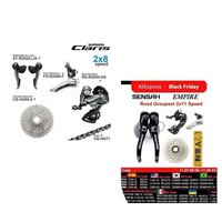 sensahempire2x11sとr2000clarisのコンポセットがアリ