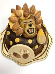 このライオンさんのケーキは ちょっと怖いですか？