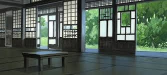 こう言う感じの、昔ながらのリビングの襖開けたら廊下があって、中庭？が見える感じの作りが好きなのですが、こういう作りに名前ってあるのでしょうか？ 調べるときになんて調べたらいいのかわからなくて、、