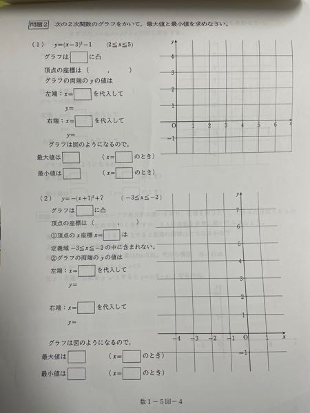 数1の問題です。この問題の答えを教えてください。