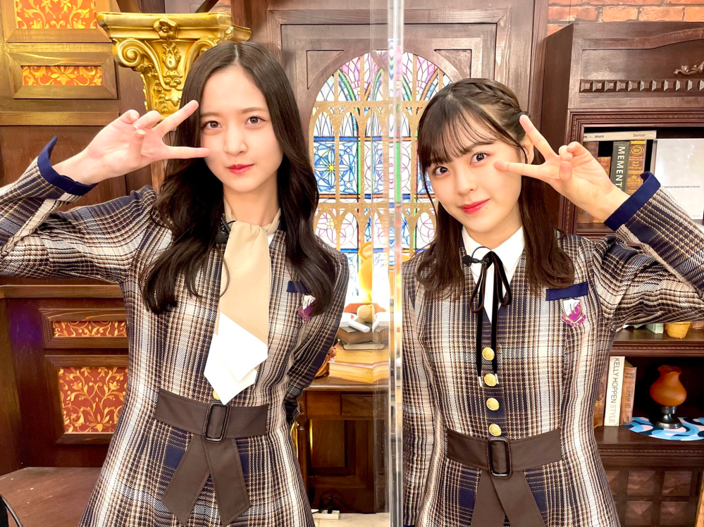 はい。 乃木坂46 柴田柚菜の髪型は写真のように、ハーフアップですか？ 金川紗耶の髪型は写真のように、デコ出しですか？