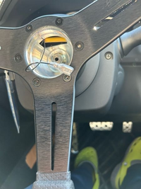86にワークスベルのショートボスつけましたが、ホーンな 86にワークスベルのショートボスつけましたが、ホーンな