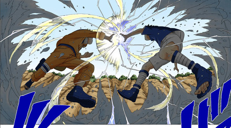 NARUTO何故螺旋丸と千鳥って互角なんですか？千鳥は性質変化と形態