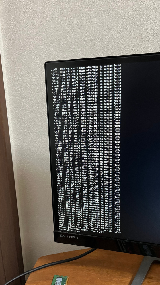 lubuntuをインストールしようとするとエラーが出てきてしまいます