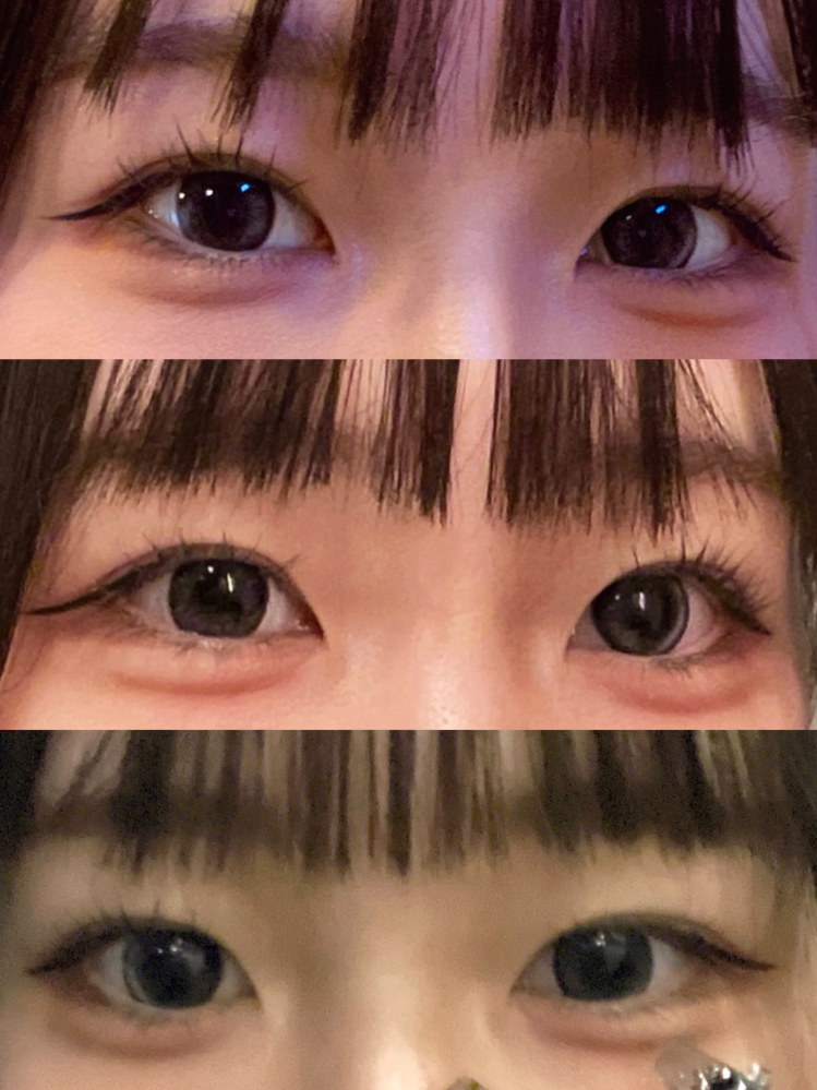 このメイク見てどう思いますか！(;;)濃いですかね…アドバイスなど頂け