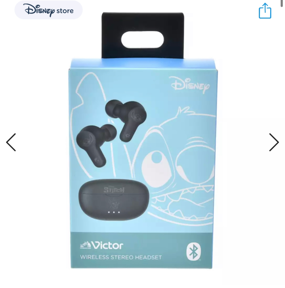 ディズニーストアから発売されているワイヤレスイヤホンを使ったこと