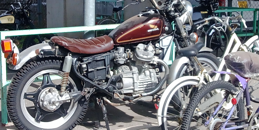 cb400sf.31前足（ホーネット17インチ化） - 熊本県のバイク