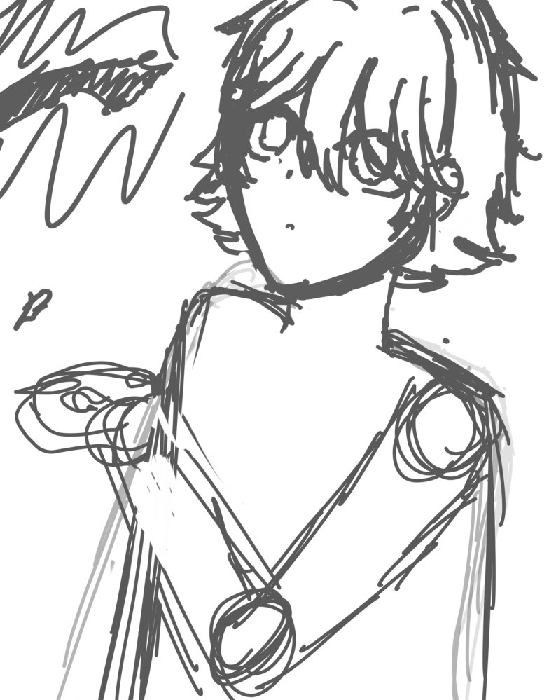 体が描けません！！！！！絵描き歴1ヶ月で、てかそもそも絵が描けない