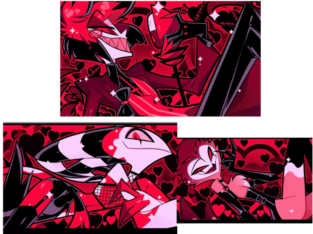ハズビンホテルのこのイラストシリーズ?全部見たいんですけど ハズビンホテルのこのイラストシリーズ?全部見たいんですけど