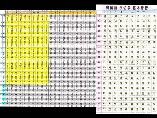右と左のハングル表はどっちを覚えたらいいですか？ ハングルを覚えたいのですが、サイトによって書き方が違っててどの表を覚えればいいのか分かりません… 韓国語 ハングル